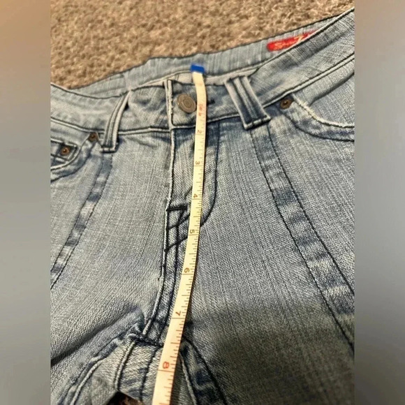 SEVEN7 Women’s Cotton Flare Light Denim Jeans size 28 - Picture 10 of 16